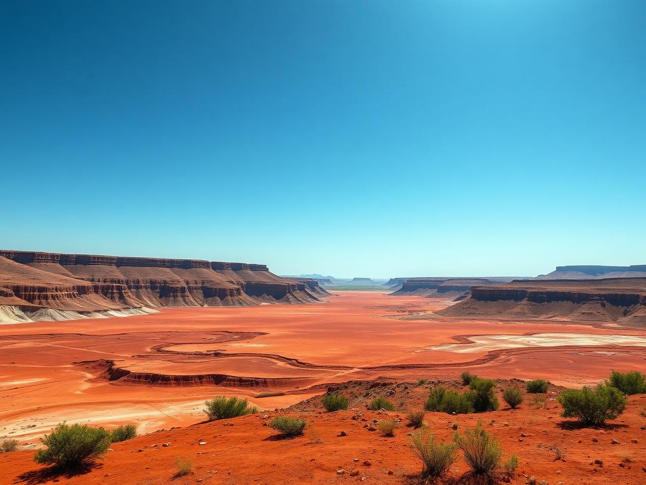 A West African phosphate plateau.